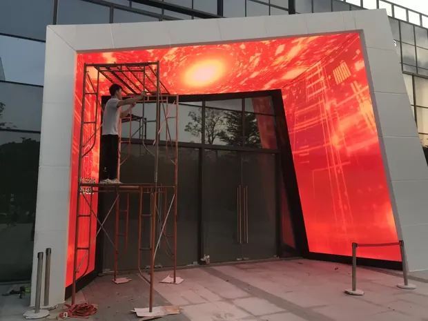 Creative and floor LED display
