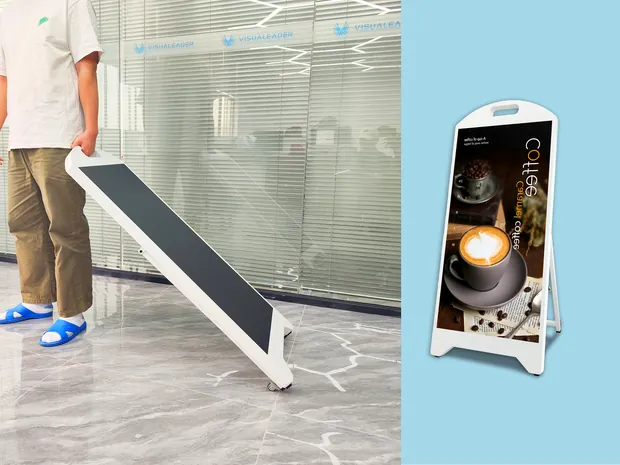 LED poster and advertising display